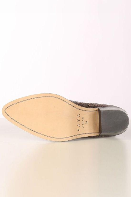 Yaya Bottine Suede Boots dark brown