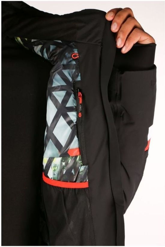 CMP Manteau 39W1467 Black/Red
