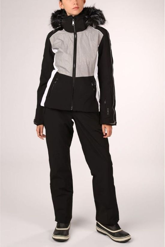 Luhta Jas Janakkala Black/Dark Grey Marle