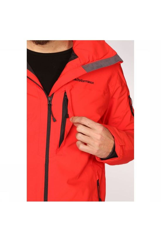 Peak Performance Jas Maroon red