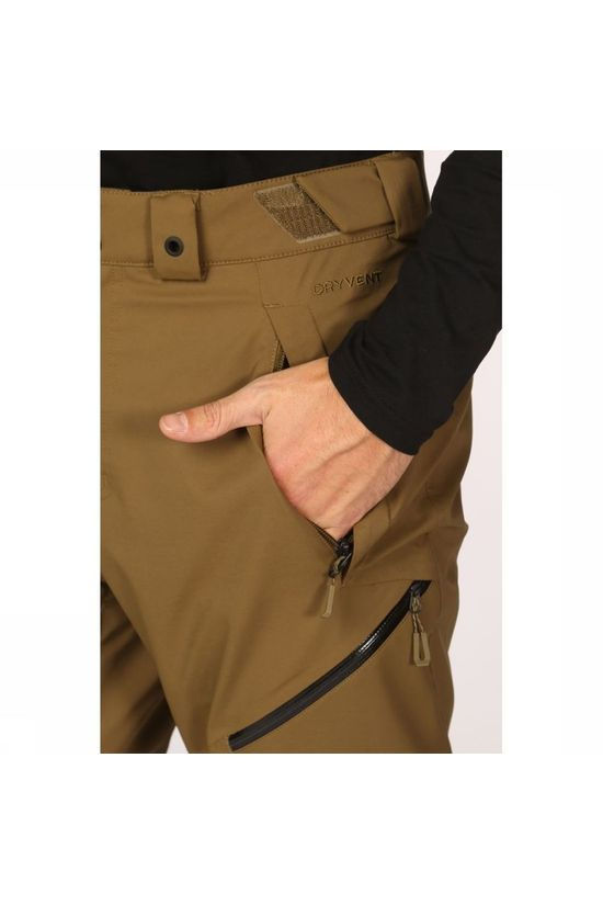 The North Face Skibroek Chakal dark khaki