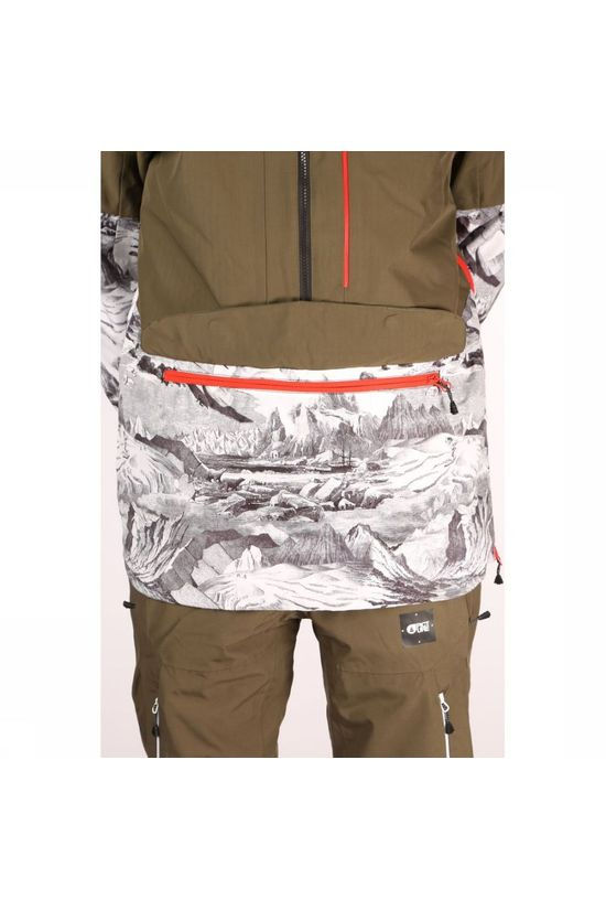 Picture Organic Clothing Jas Anton Ass. Camouflage/Off White