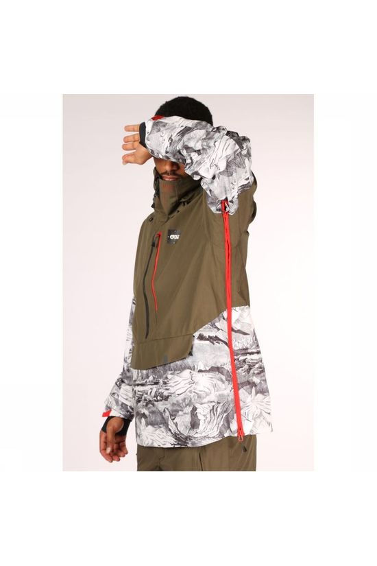 Picture Organic Clothing Jas Anton Ass. Camouflage/Off White