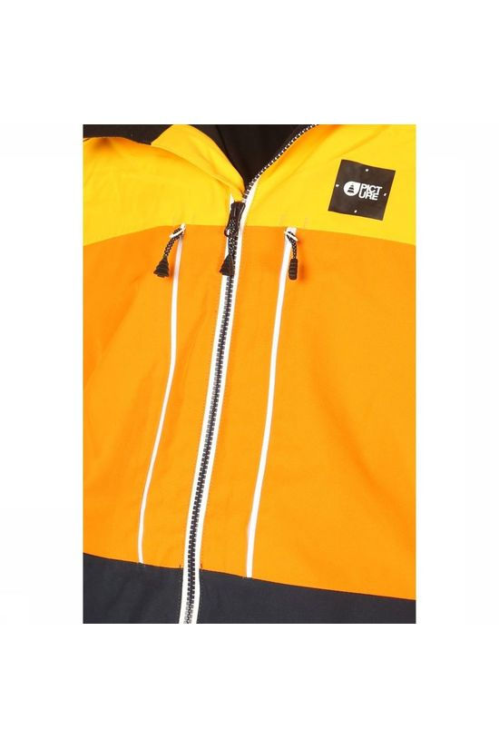 Picture Organic Clothing Jas Object Yellow/Navy Blue