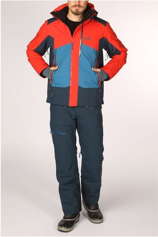 Millet Manteau 7/24 Stretch red/blue