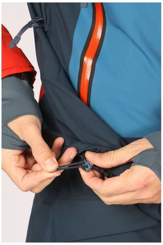 Millet Manteau 7/24 Stretch red/blue