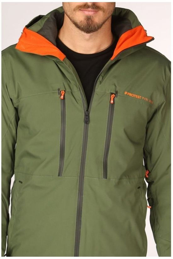 Protest Manteau Clavin 19 mid khaki