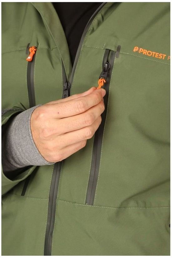 Protest Manteau Clavin 19 mid khaki