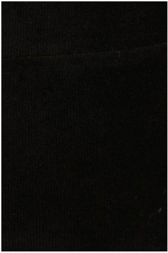 King Louie Jupe Tube Rib Velours Black