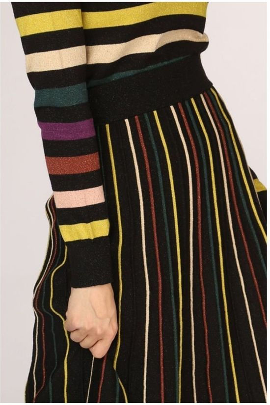King Louie Rok Stripe Glitter Stripe Black/Assorted / Mixed