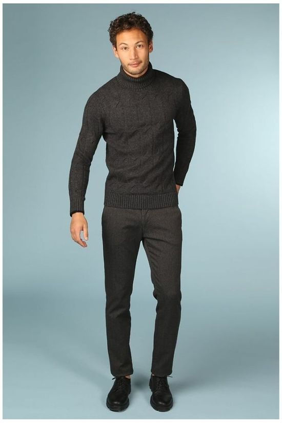 Four.Ten Broek T910 - 2930 Dark Grey/Ass. Geometric