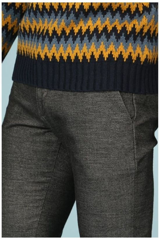 Four.Ten Broek T910C - 2944 Dark Grey/Ass. Geometric
