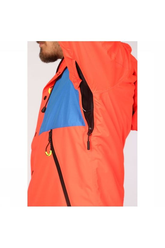 Superdry Manteau Sd Mountain Jacket Orange/Royal Blue