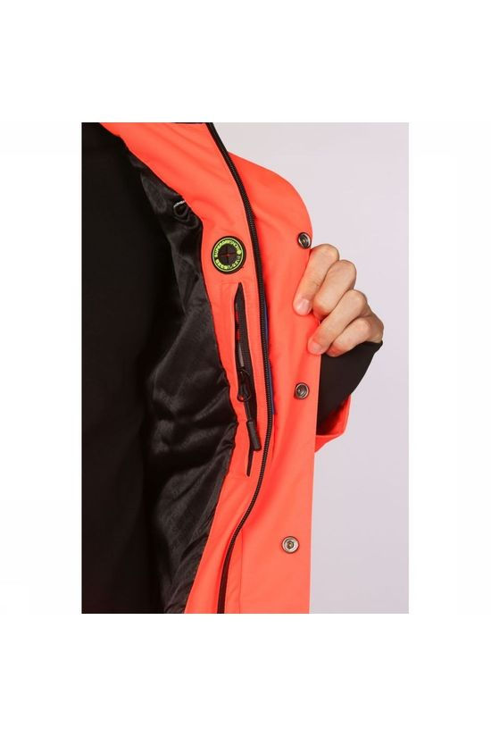 Superdry Manteau Sd Mountain Jacket Orange/Royal Blue