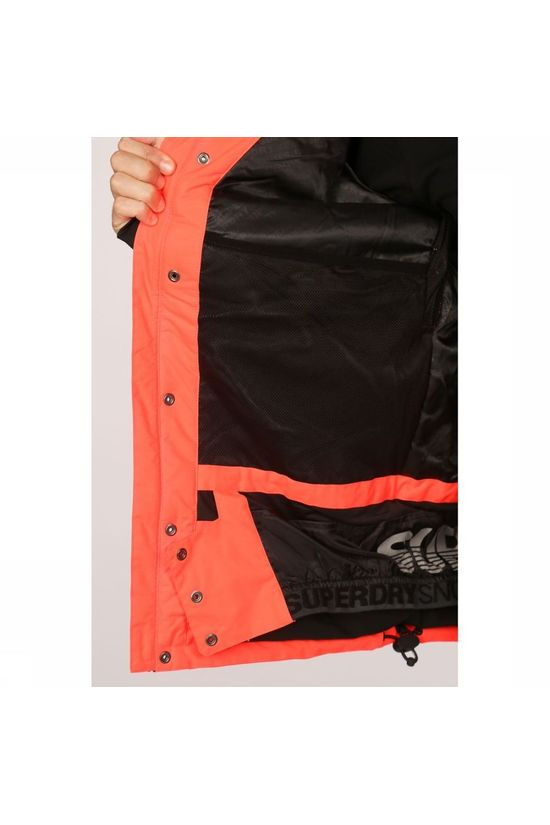 Superdry Manteau Sd Mountain Jacket Orange/Royal Blue