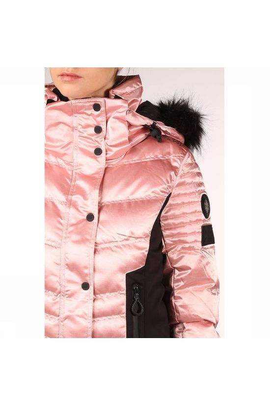 Superdry Doudoune Luxe Snow Puffer mid pink