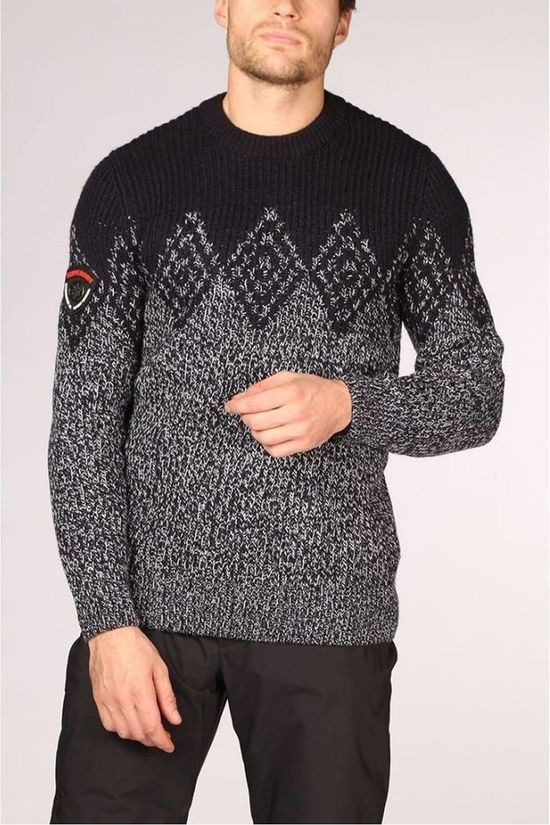 Superdry Trui Badlands Crew Navy Blue/Blue