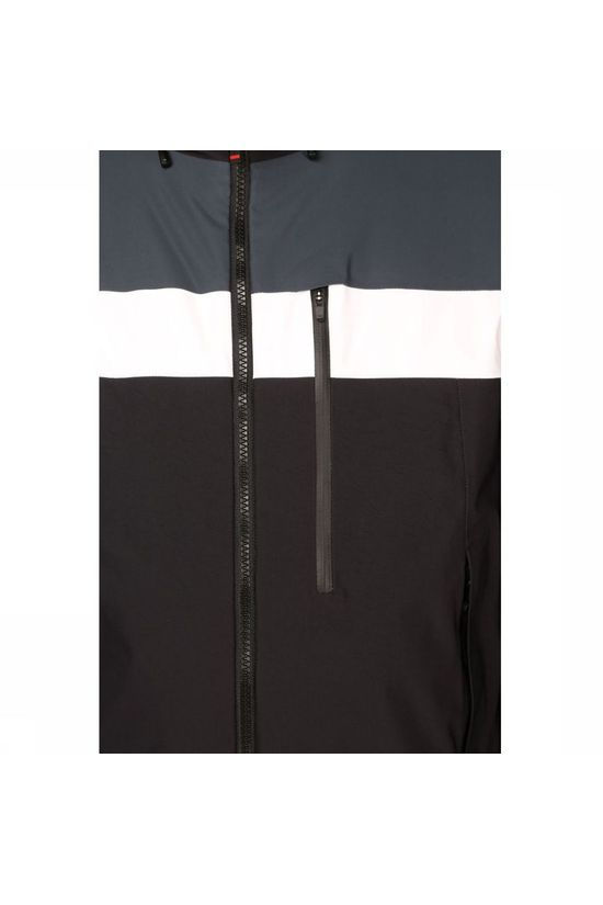 Fire + Ice Manteau Damian Black/Navy Blue