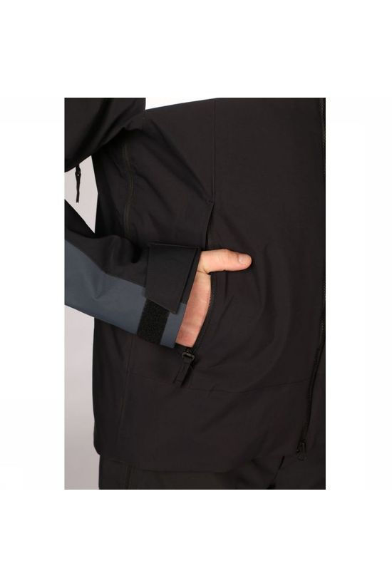 Fire + Ice Manteau Damian Black/Navy Blue