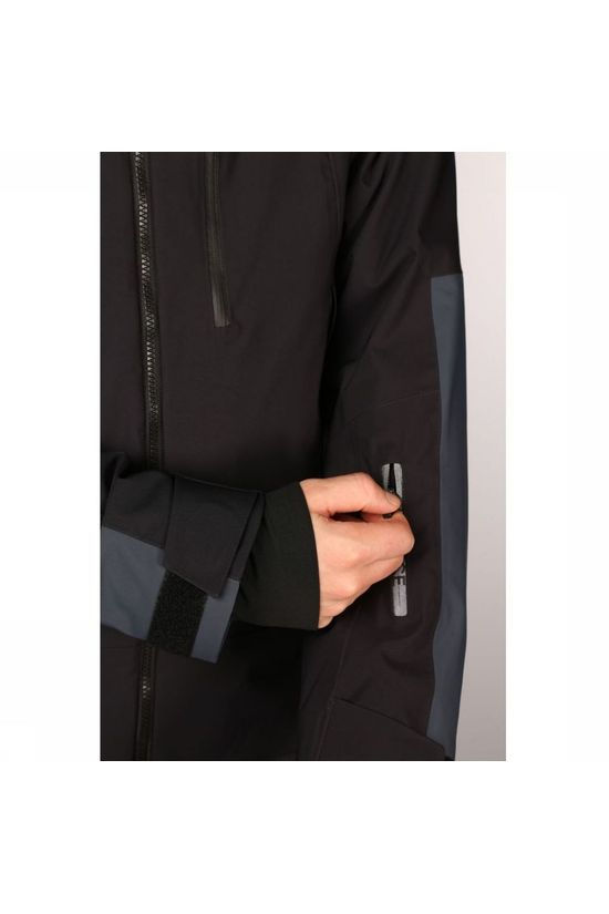 Fire + Ice Manteau Damian Black/Navy Blue