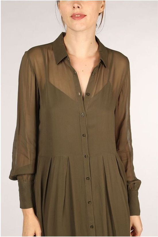 Soft Rebels Jurk SbKoon mid khaki