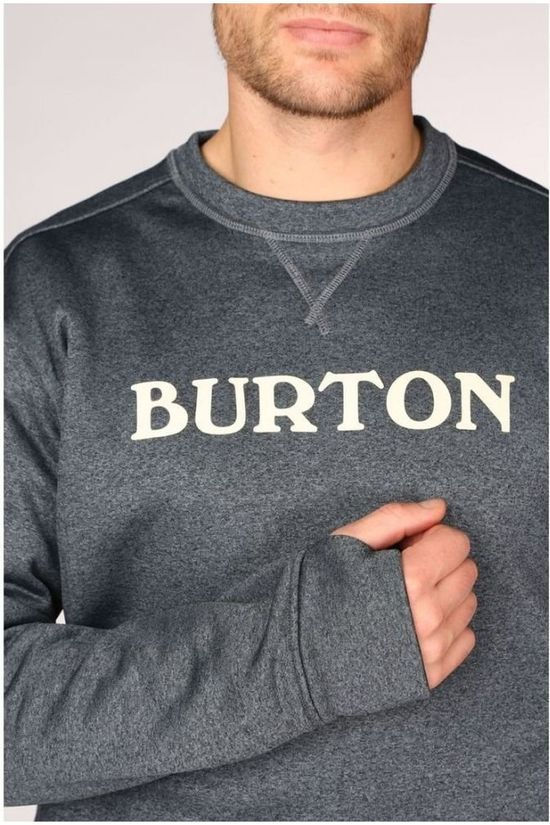 Burton Pull Oak Crew mid blue