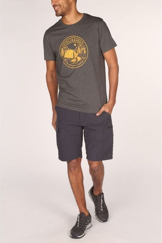 Fjällräven T-Shirt Lägerplats dark grey