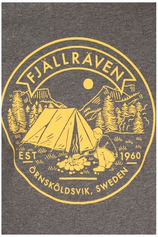 Fjällräven T-Shirt Lägerplats dark grey