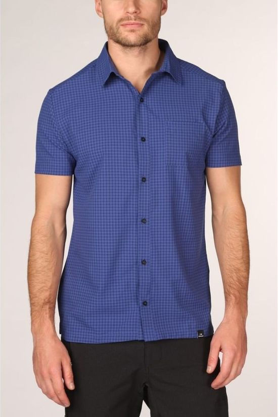 Eider Hemd Rockcliffe SS Shirt dark blue/blue