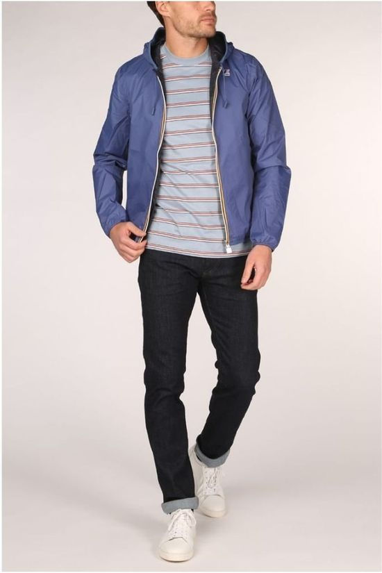 K-Way Manteau Jacques Plus Double mid blue/dark blue