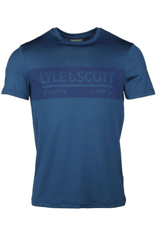 Lyle & Scott T-Shirt Hawick Trail Petrol