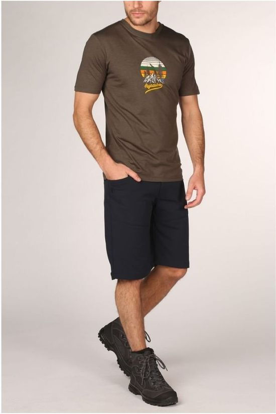 Ayacucho T-Shirt Andes Logo dark grey