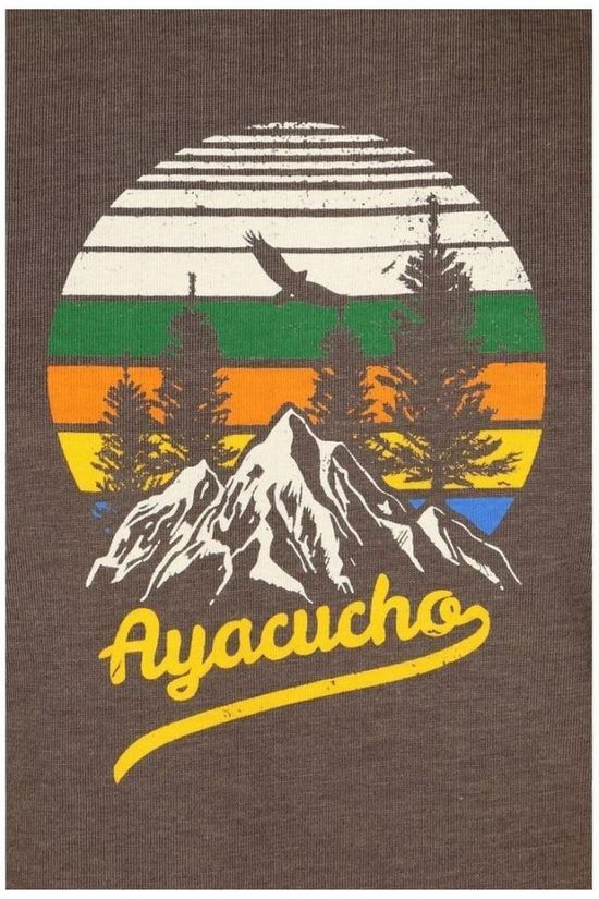 Ayacucho T-Shirt Andes Logo dark grey