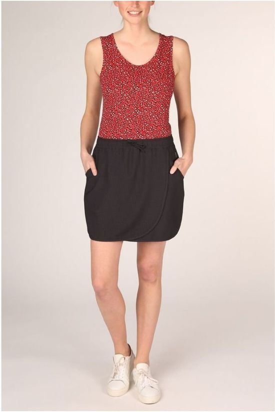 Ayacucho Skort Bamboo Seersucker Black