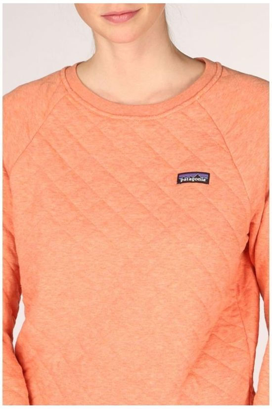 Patagonia Pull Organic Cottons Quilt Crew Salmon pink