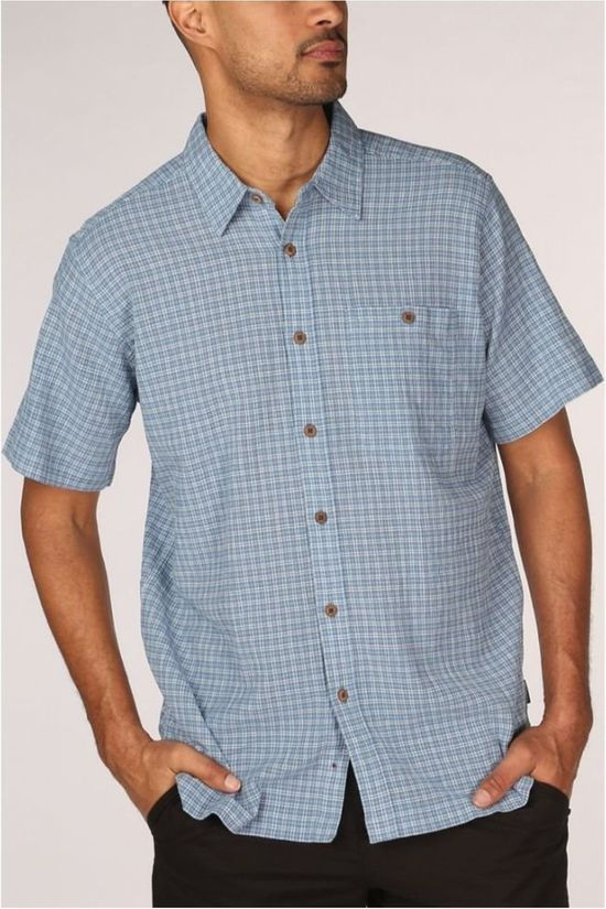 Patagonia Chemise A/C Light Blue/Ass. Geometric