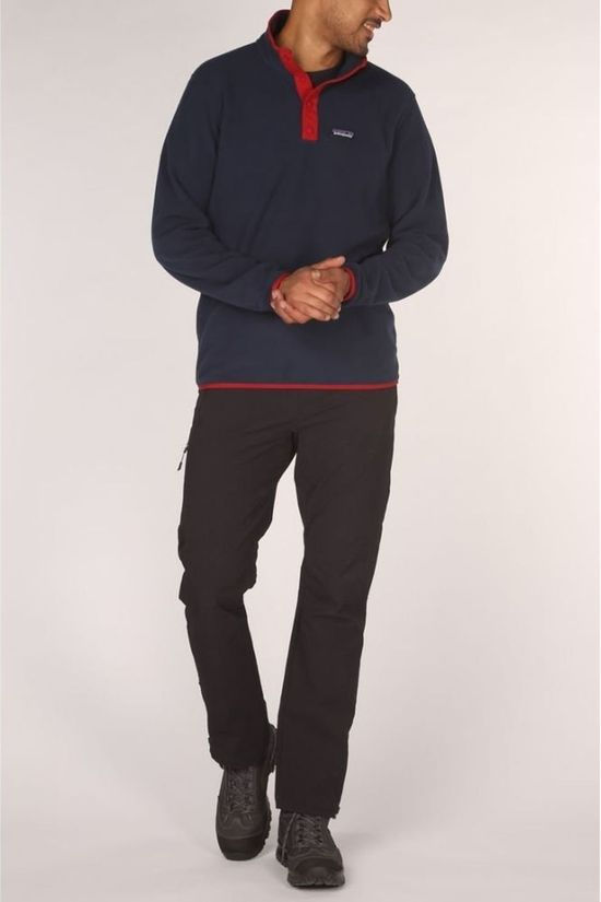 Patagonia Trui Micro D Snap-T P/O dark blue