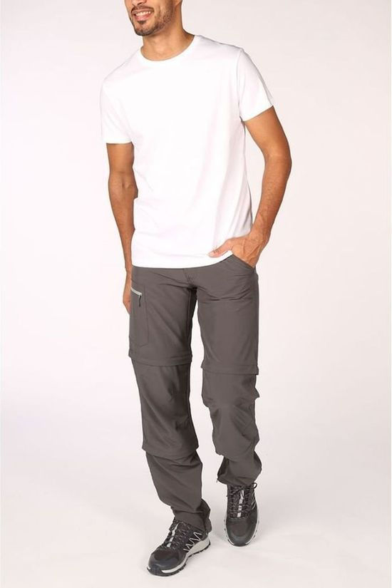 Ayacucho Pantalon Equator II Double Zip Off Stretch Am dark grey
