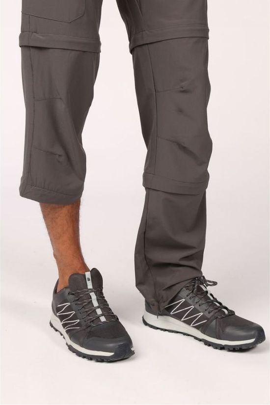 Ayacucho Pantalon Equator II Double Zip Off Stretch Am dark grey