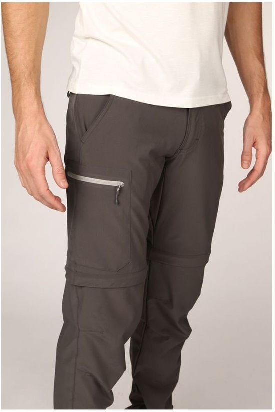 Ayacucho Broek Equator II Zip Off Stretch Am dark grey