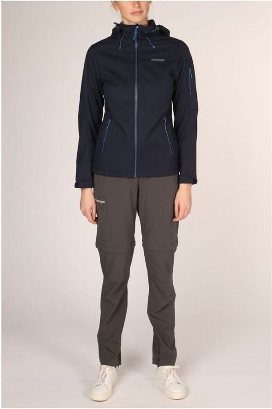 Ayacucho Broek Equator II Zip Off Stretch Am dark grey