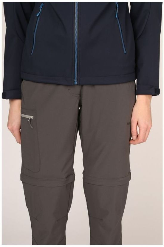 Ayacucho Broek Equator II Zip Off Stretch Am dark grey