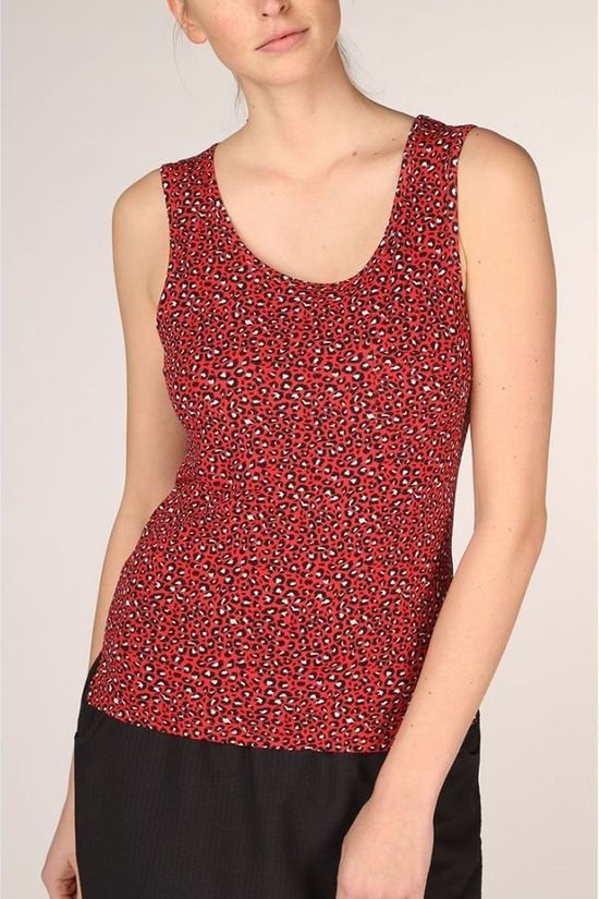 Ayacucho T-Shirt Zambezi Printed Red/Black