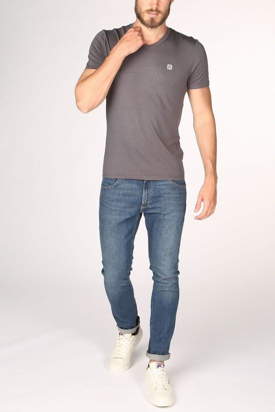 Ayacucho T-Shirt Vic V-Neck Am dark grey
