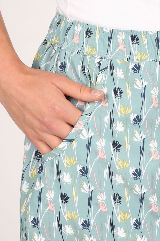 Ayacucho Skort Travel Green/Ass. Flower