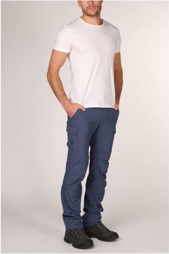 Columbia Broek Silver Ridge Convertible 34" blue