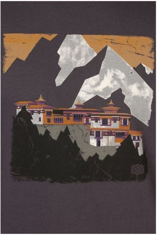 Sherpa T-Shirt Mandir mid grey