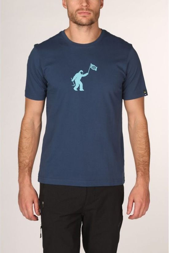 Sherpa T-Shirt Mirka blue