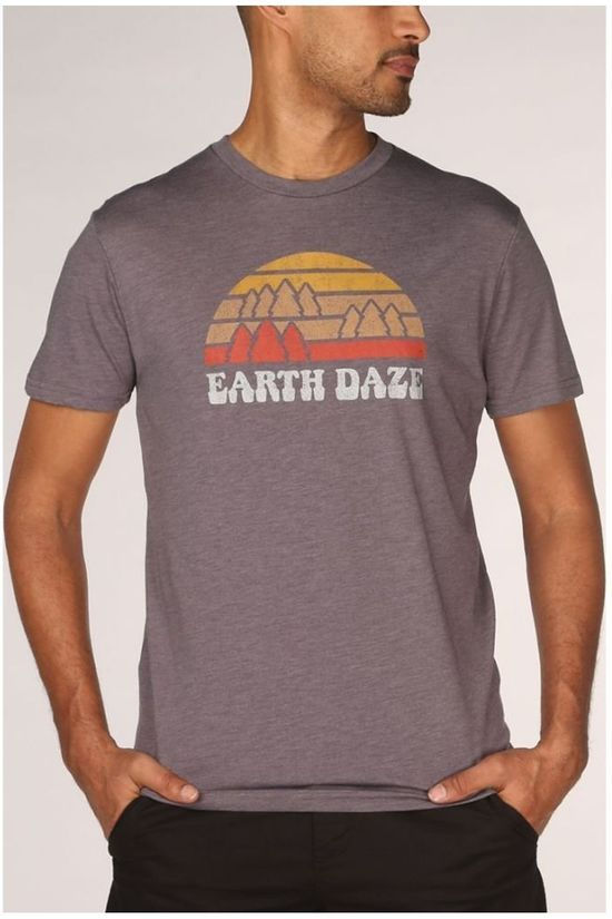 Tentree T-Shirt Earth Daze Classic dark grey