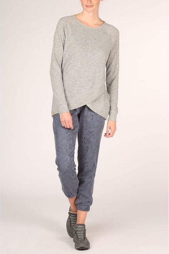 Tentree Trui Acre Longsleeve Sweater Light Grey Marle